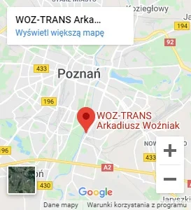 Lokalizacja firmy Woz-Trans