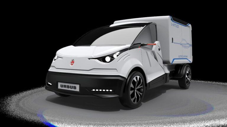 elektryczny pojazd dostawczy Ursus Elvi